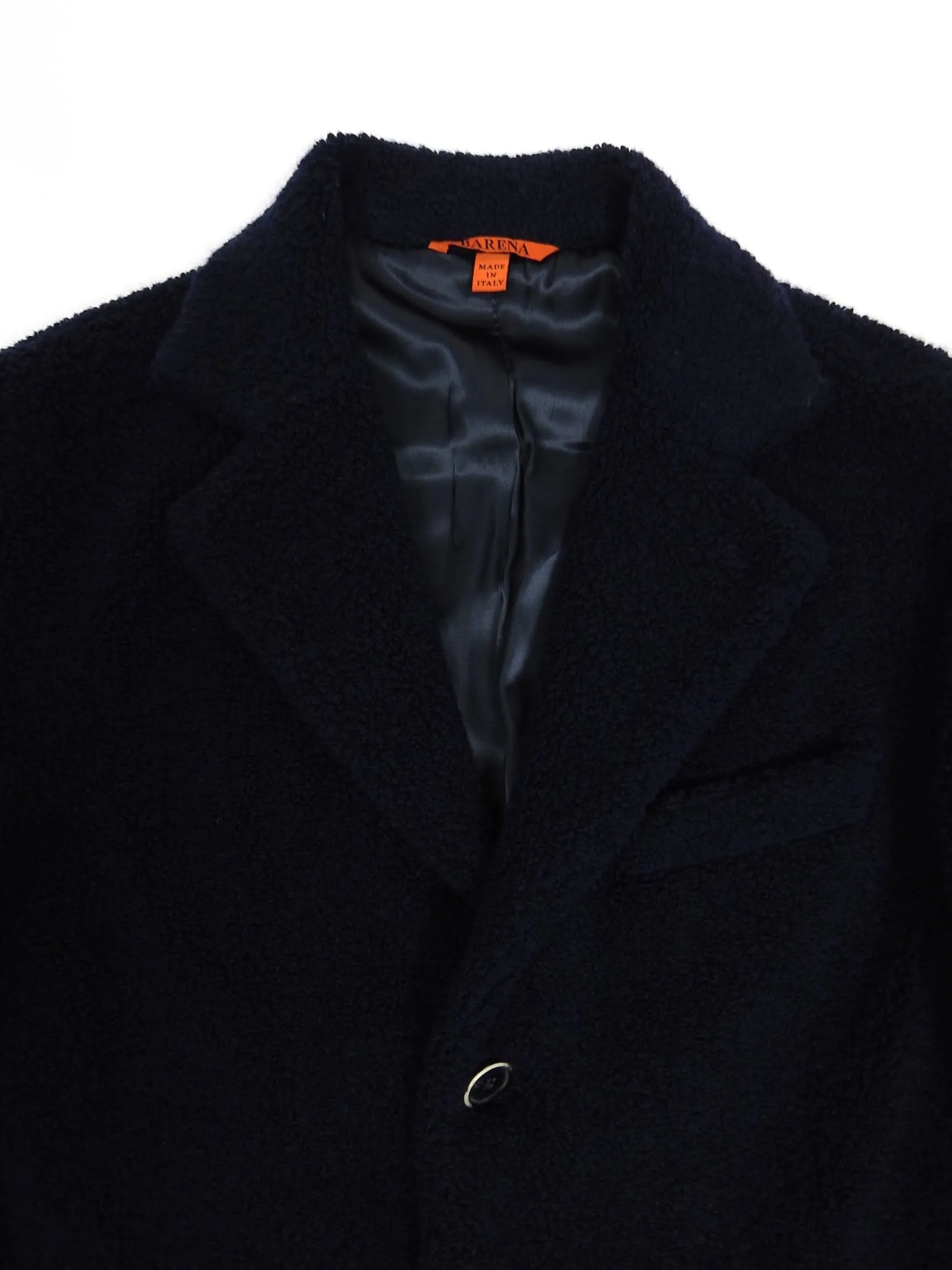 Barena Navy Overcoat Size 48