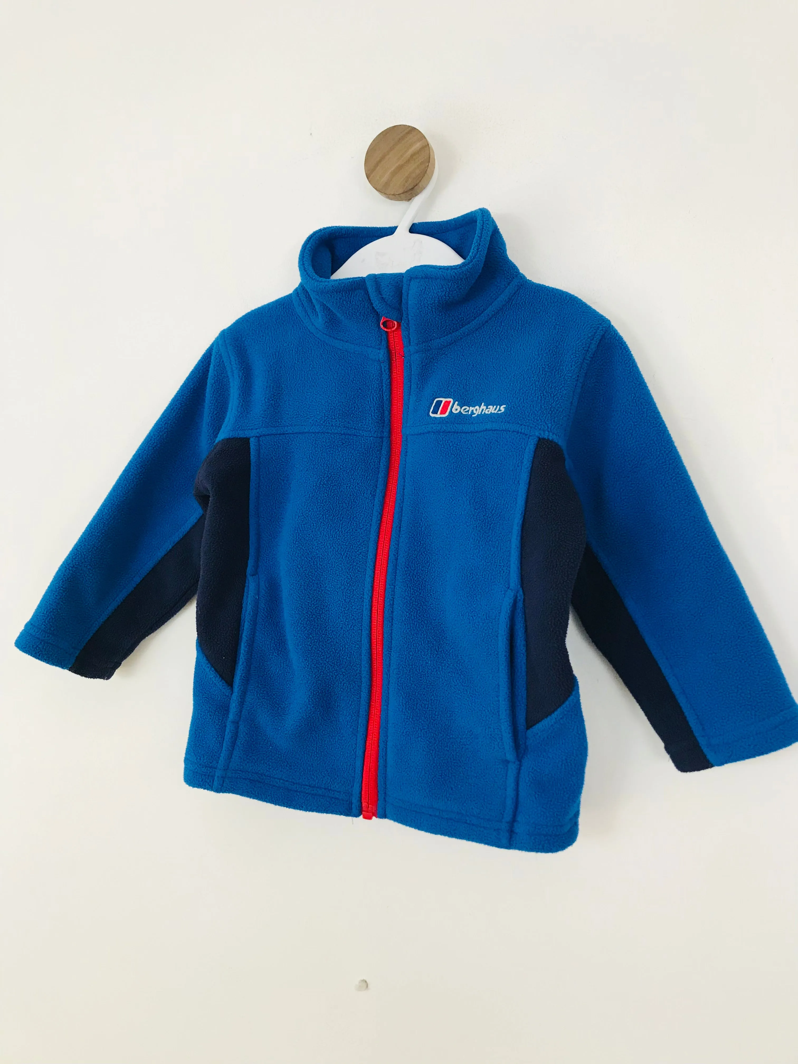 Berghaus Kid's Zip Up Fleece Jacket | 3-4 Years | Blue