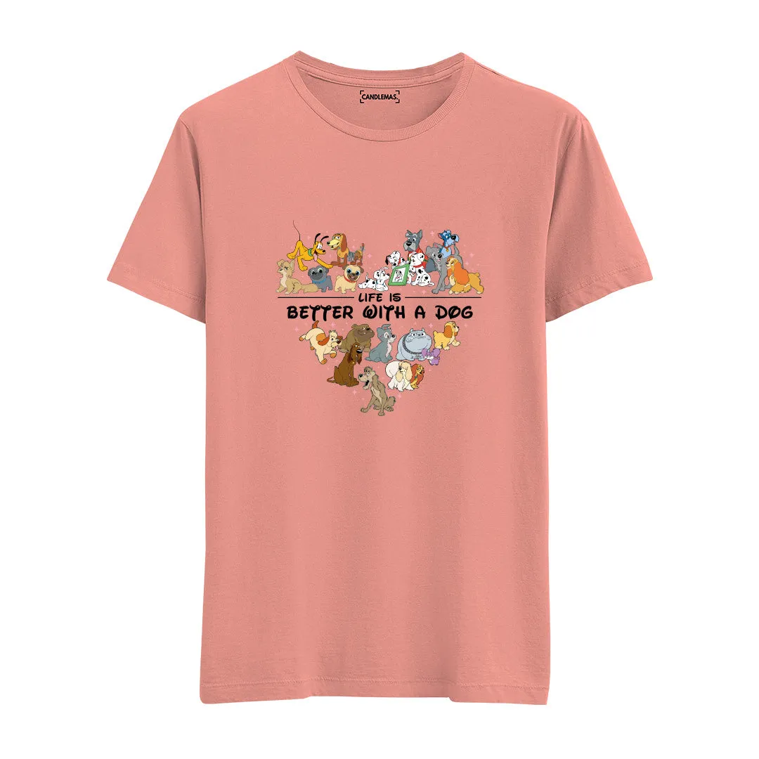 Better With a Dog - Regular Tshirt