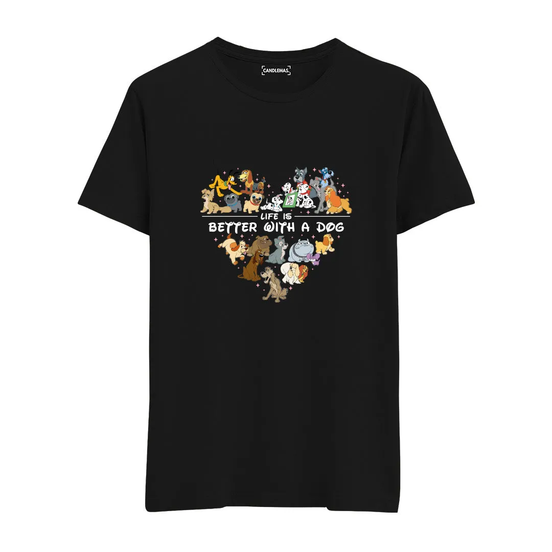 Better With a Dog - Regular Tshirt