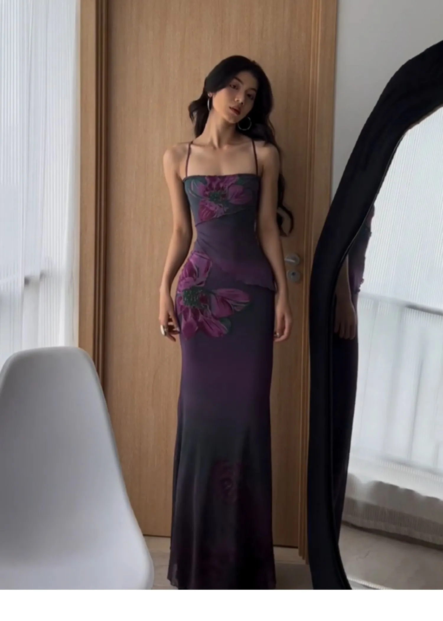 Bonnyshow Sarah Mesh Maxi Dress