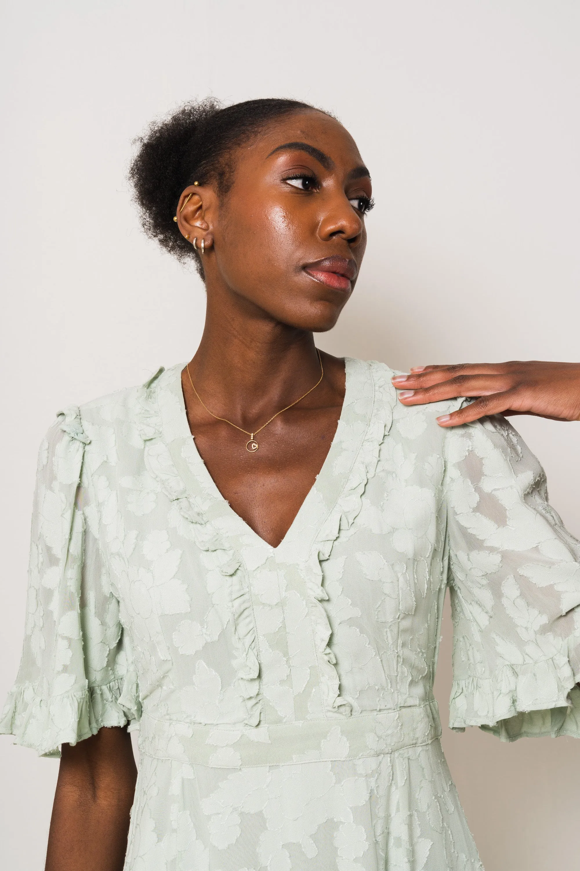 Catalina Maxi Dress - Pastel Green