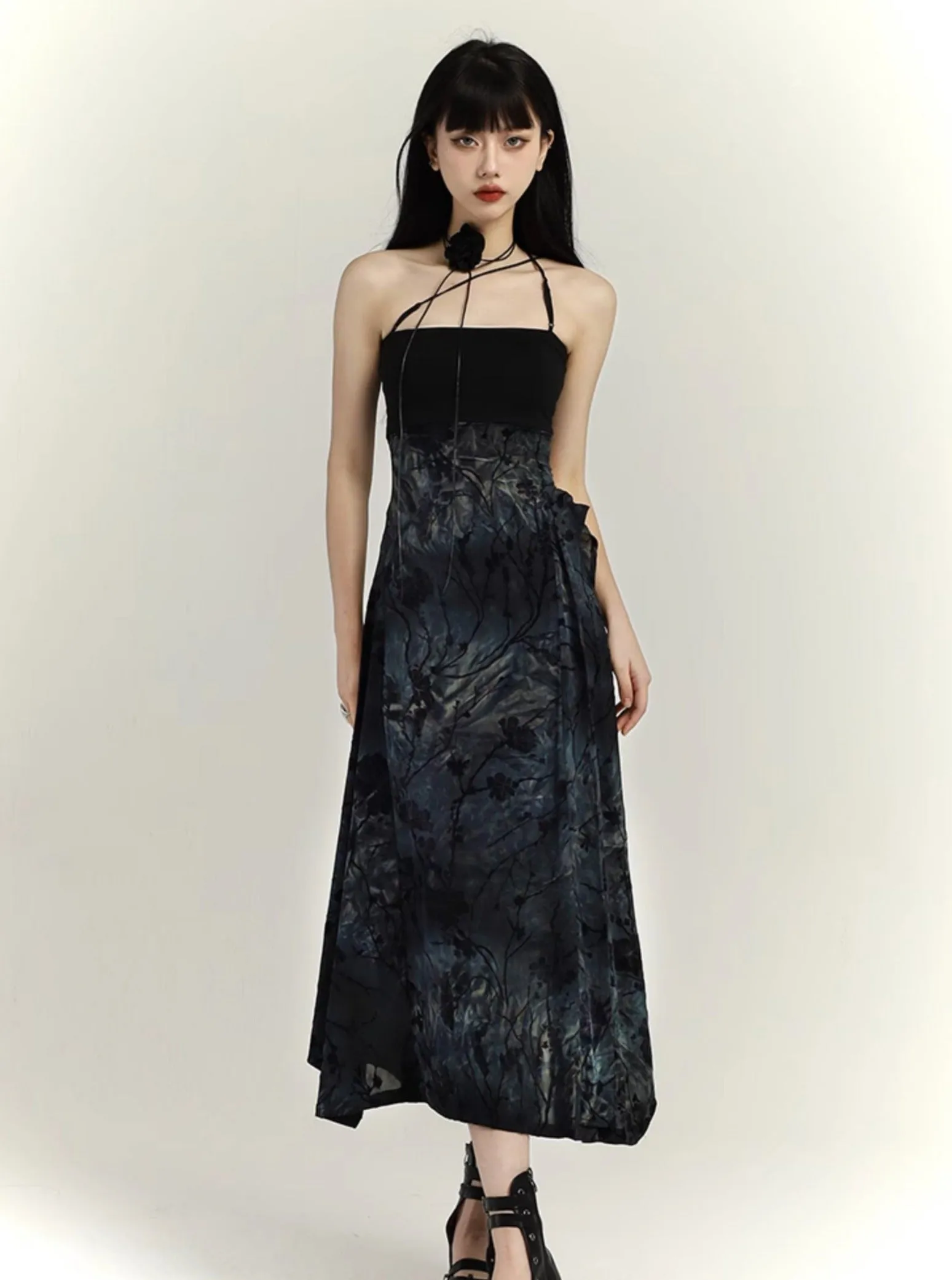 Chinese National Style Slip Dress