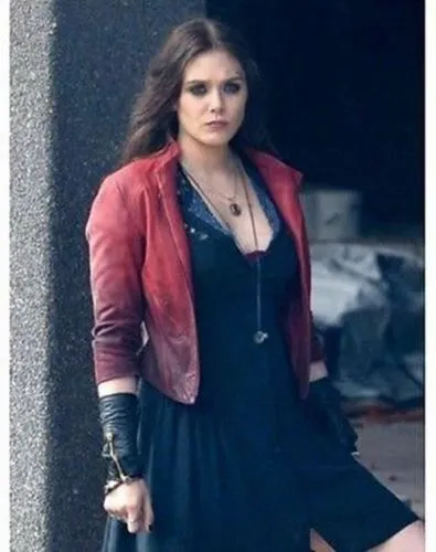 Elizabeth Olsen Scharlachrot mit Wanda Maximoff Mode Jack