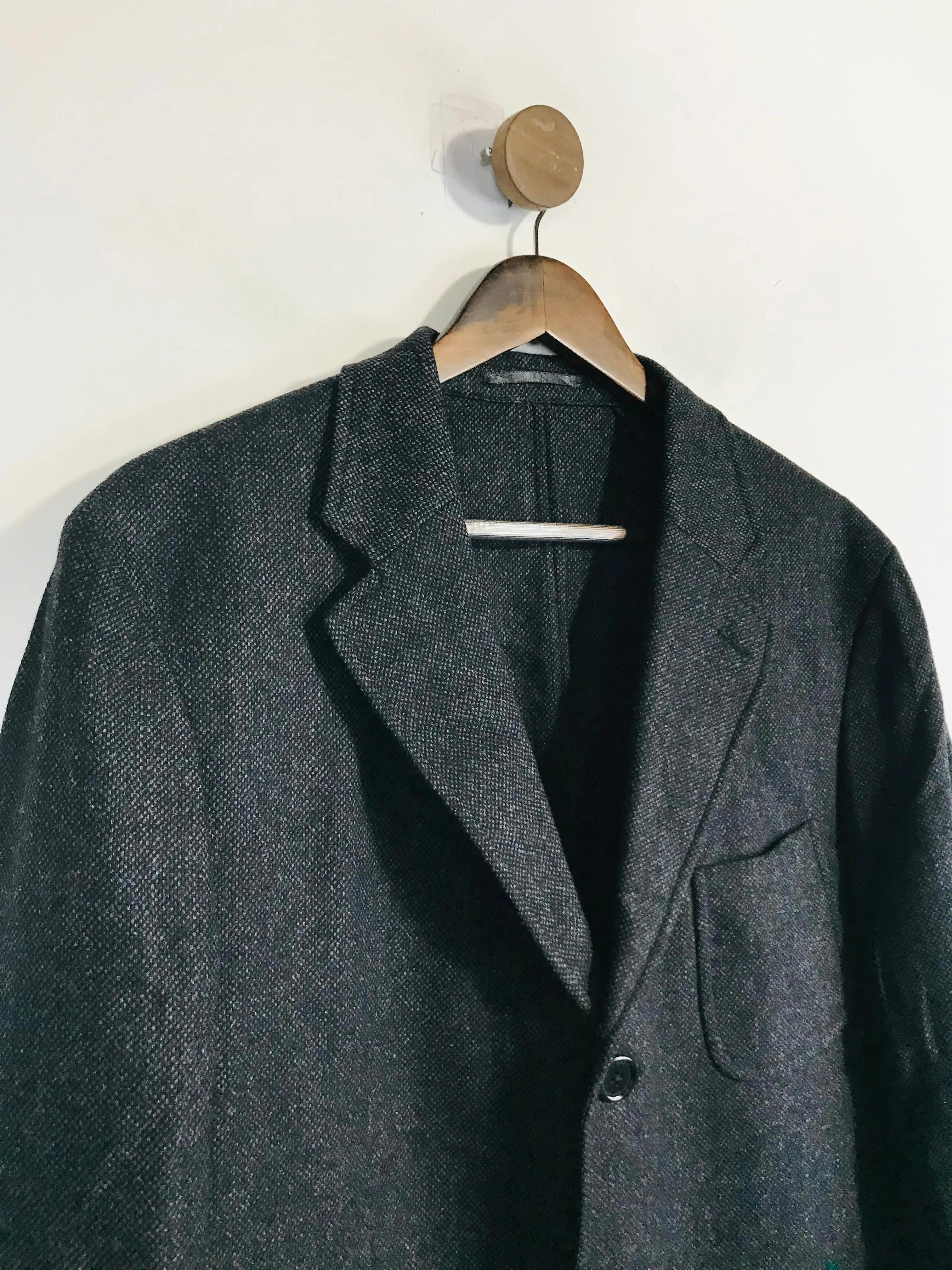 Gant Men's Overcoat Coat | L | Grey