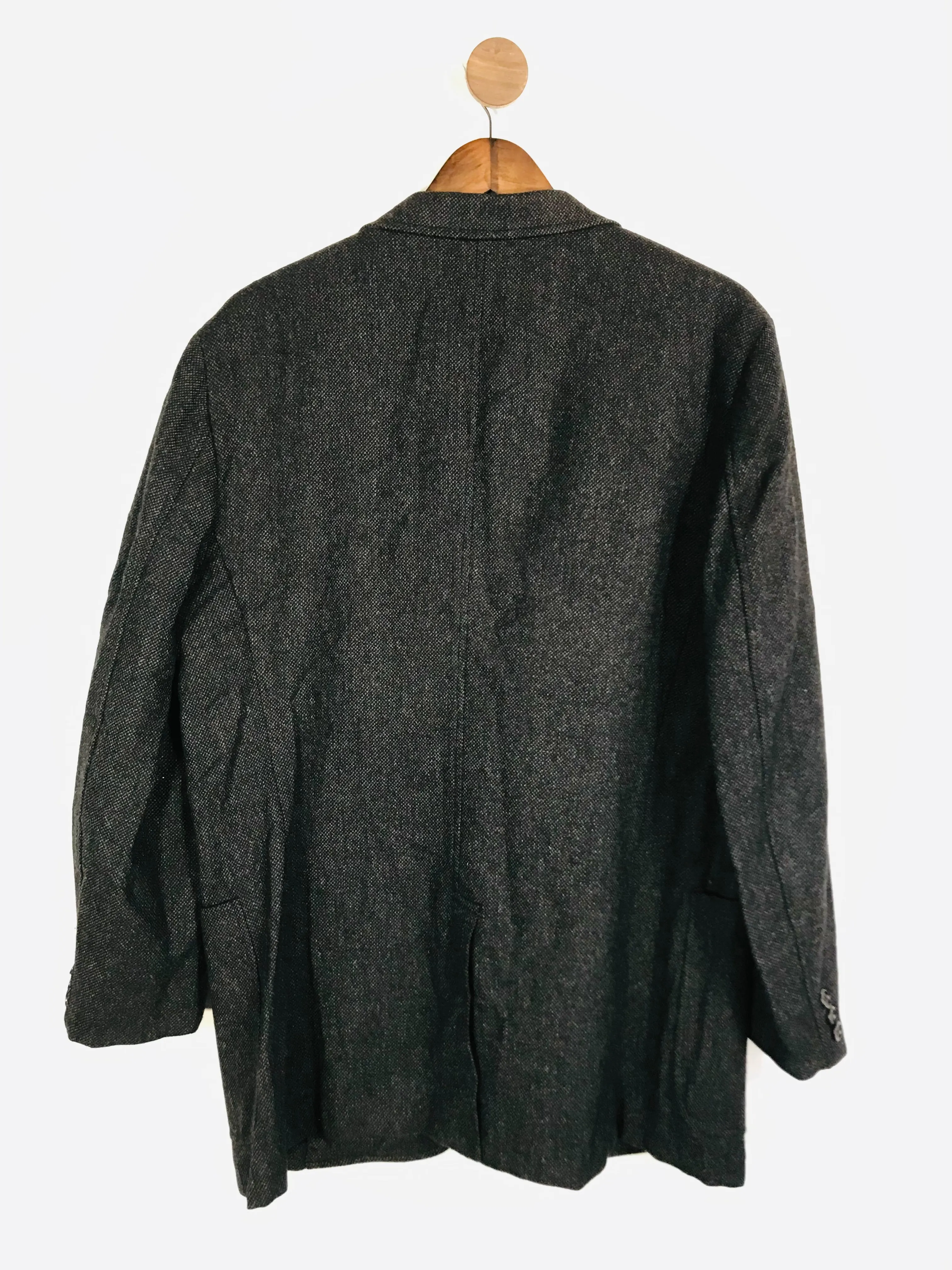 Gant Men's Overcoat Coat | L | Grey
