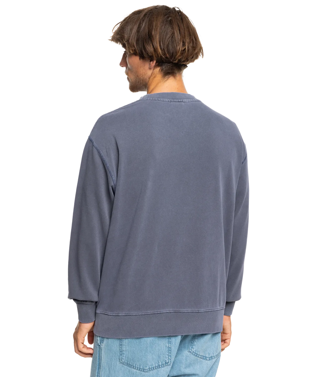 Garment Dye Sweatshirt in Estate Blue