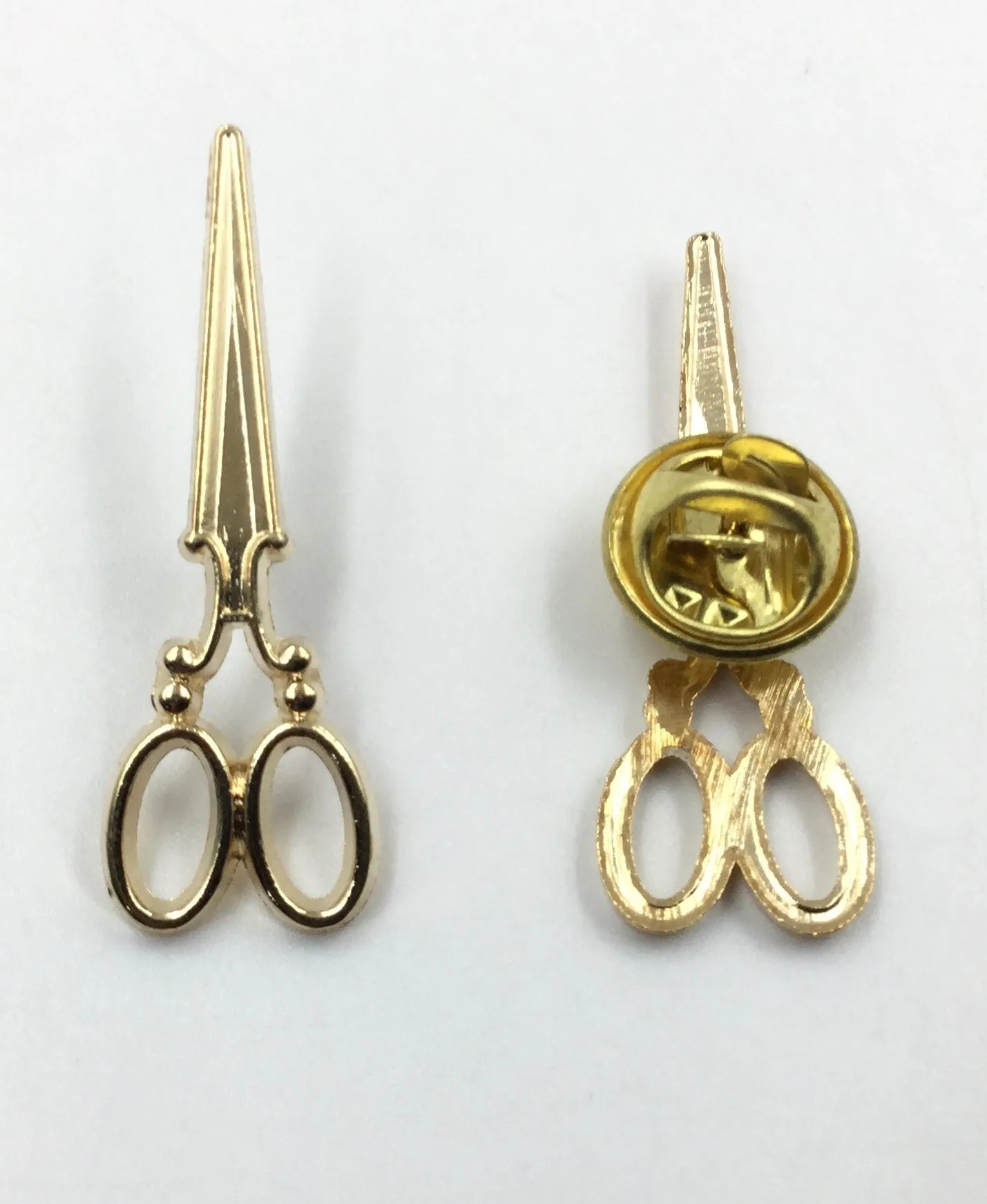 Golden Knife Collarpin Buttons