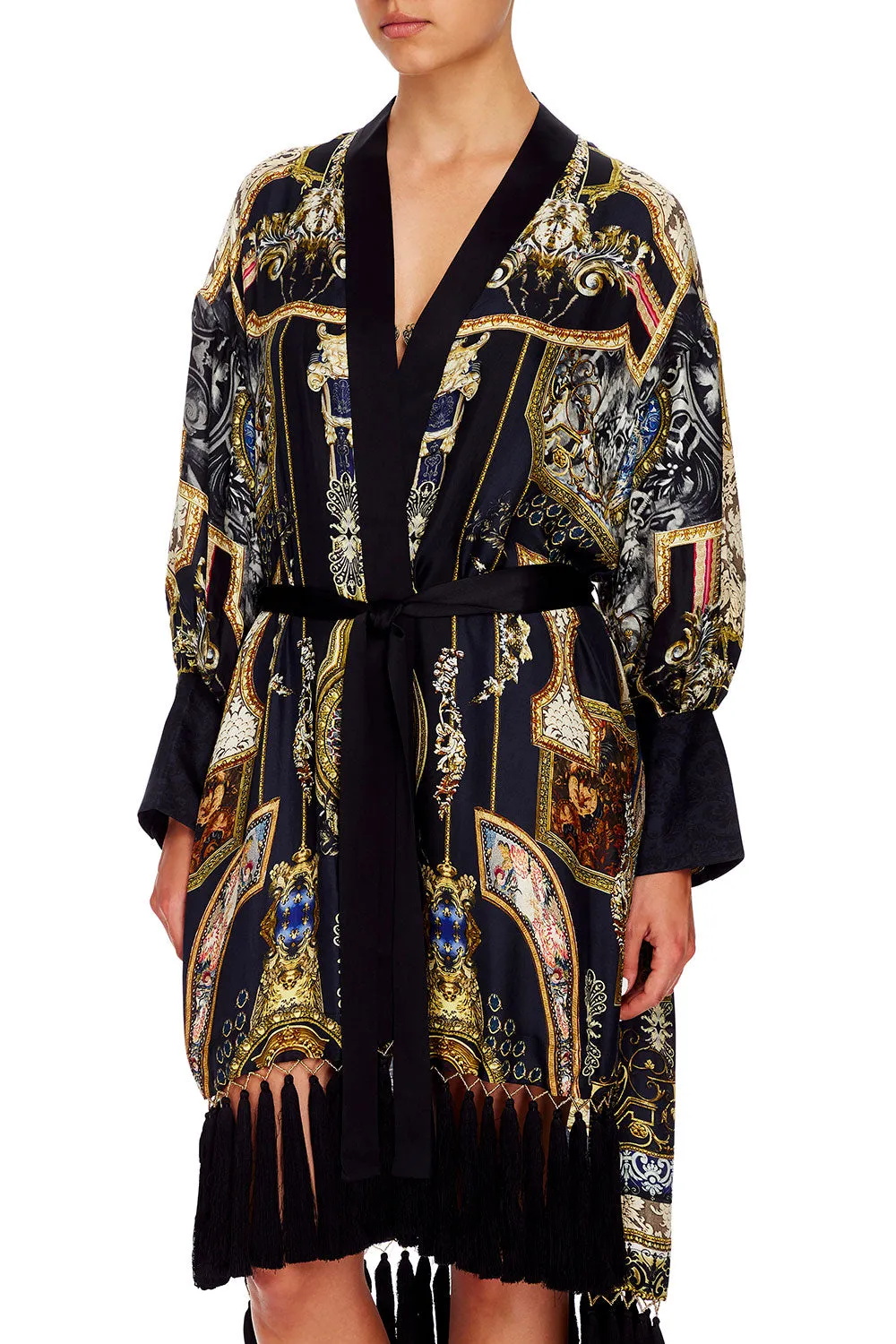 HIGH LOW HEM LAYER W/ CUFF MIDNIGHT MEETING