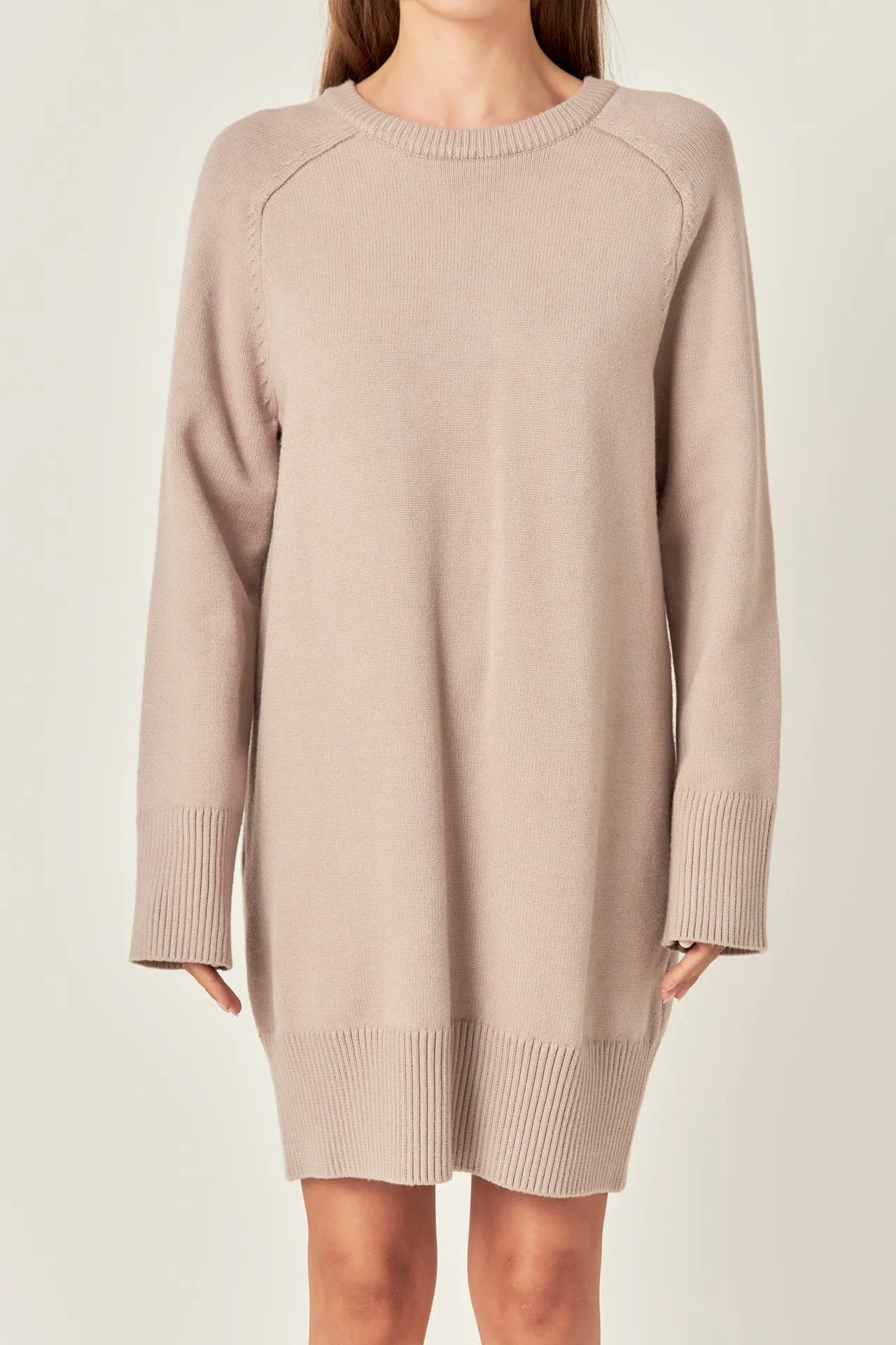 Knit Mini Dress