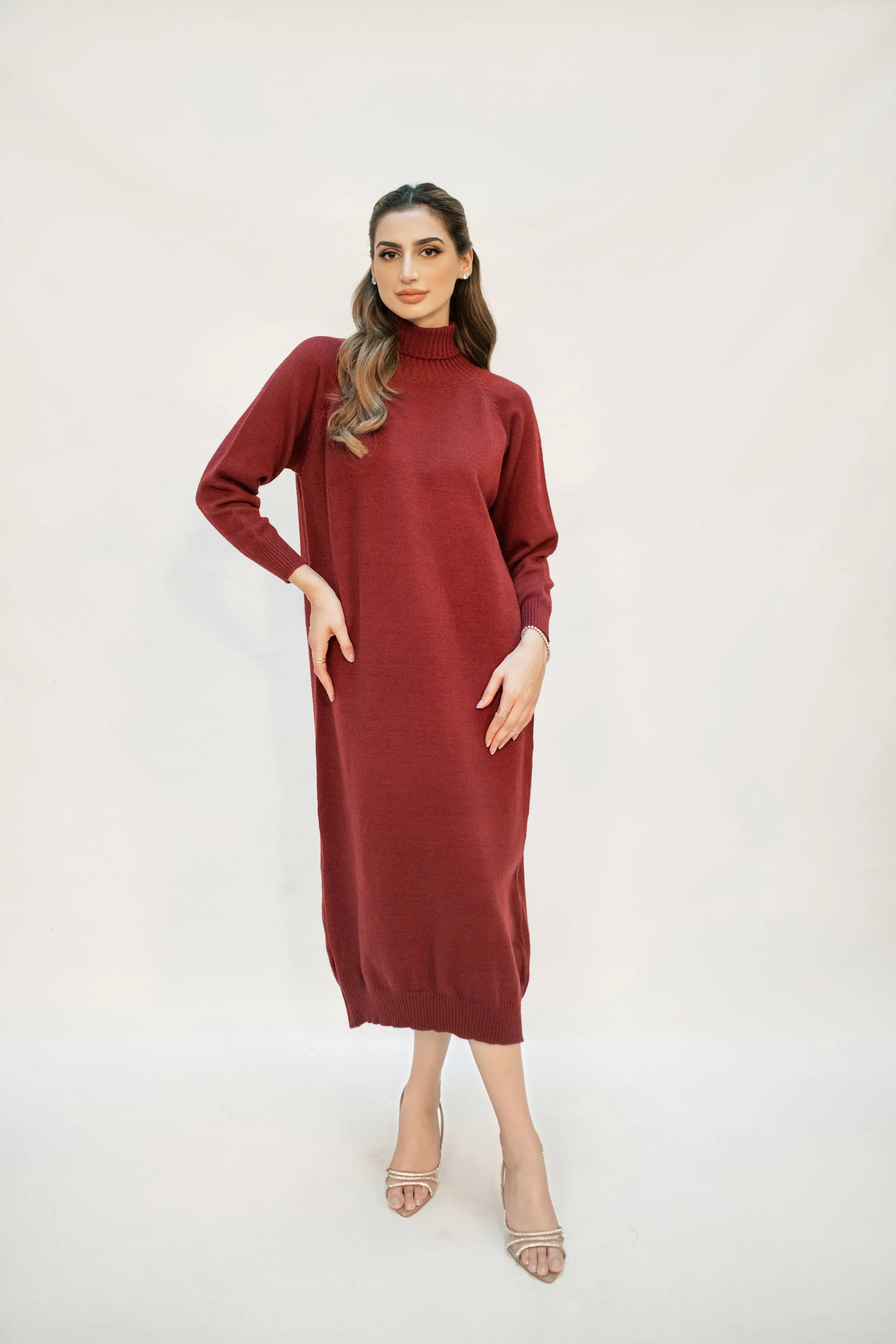 Lia Cherry Knit Dress