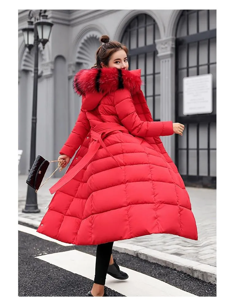 Long Winter Warm Waterproof Overcoat
