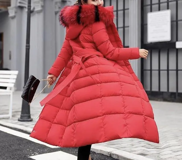 Long Winter Warm Waterproof Overcoat