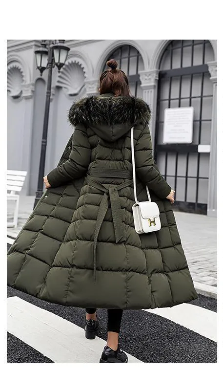 Long Winter Warm Waterproof Overcoat