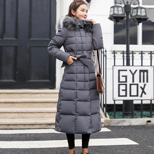 Long Winter Warm Waterproof Overcoat