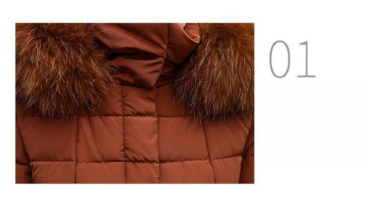 Long Winter Warm Waterproof Overcoat