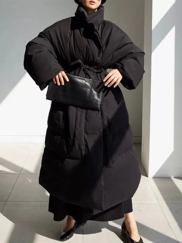 Loose Oversized Puffer Down Paded Long Coat