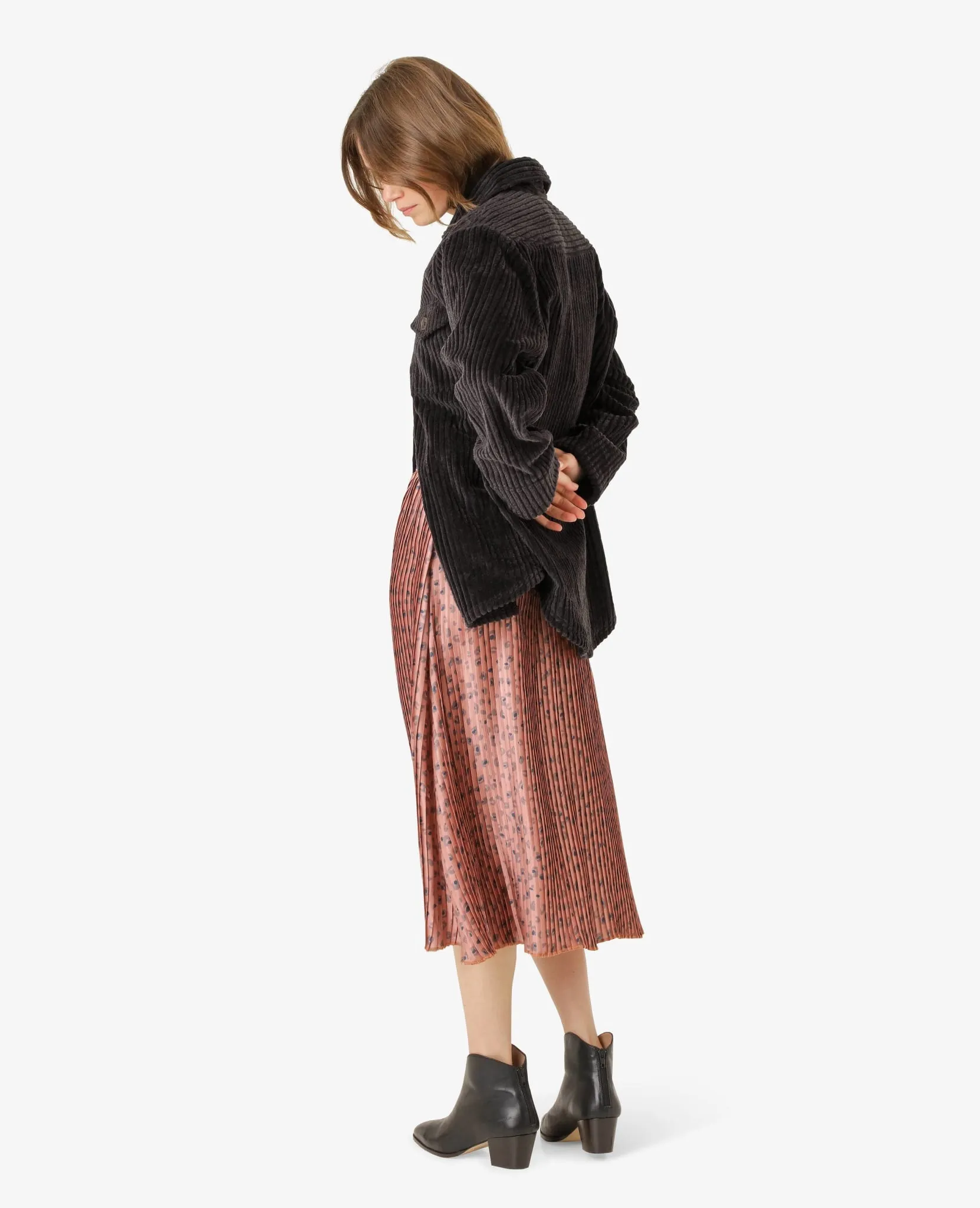 LORENAUM PLEATED SKIRT