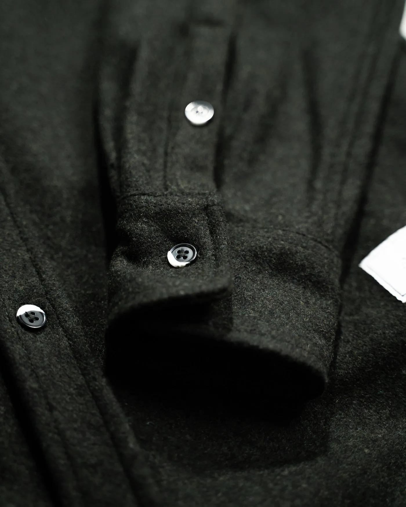 Men's Modern Melton Wool in Olive-Limited Sizes Available