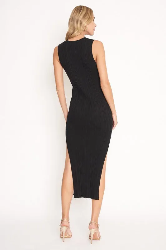 MILANO KNIT MIDI DRESS