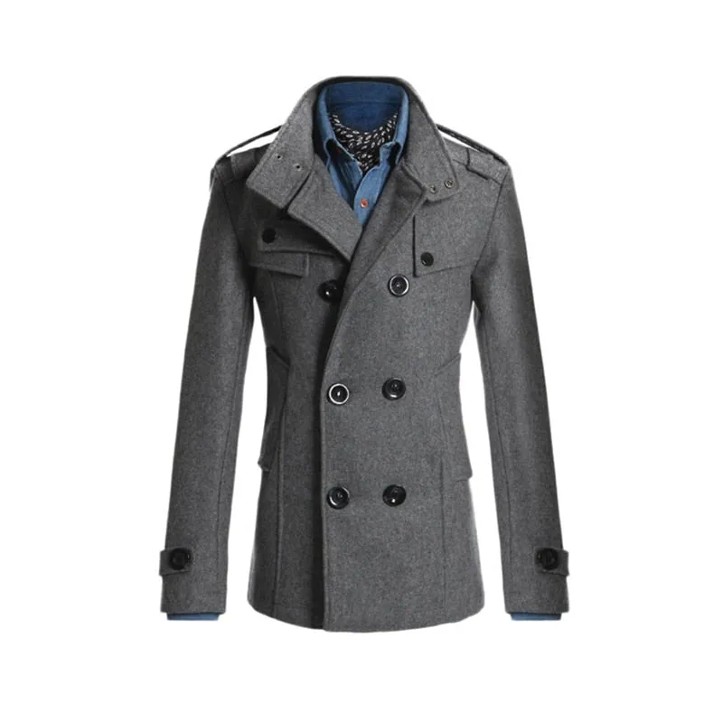 MRMT Brand New Jackets Wool Overcoat for Male Long Suit Woolen Windbreaker Men Coat Outer Wear Man Jacket Clothing