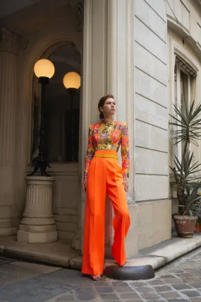 Orange Pants