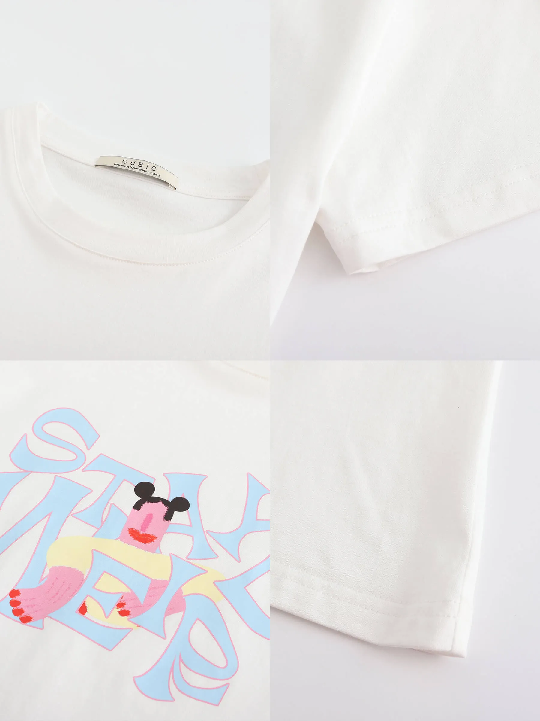 "Stay Weird" Printed T-Shirt