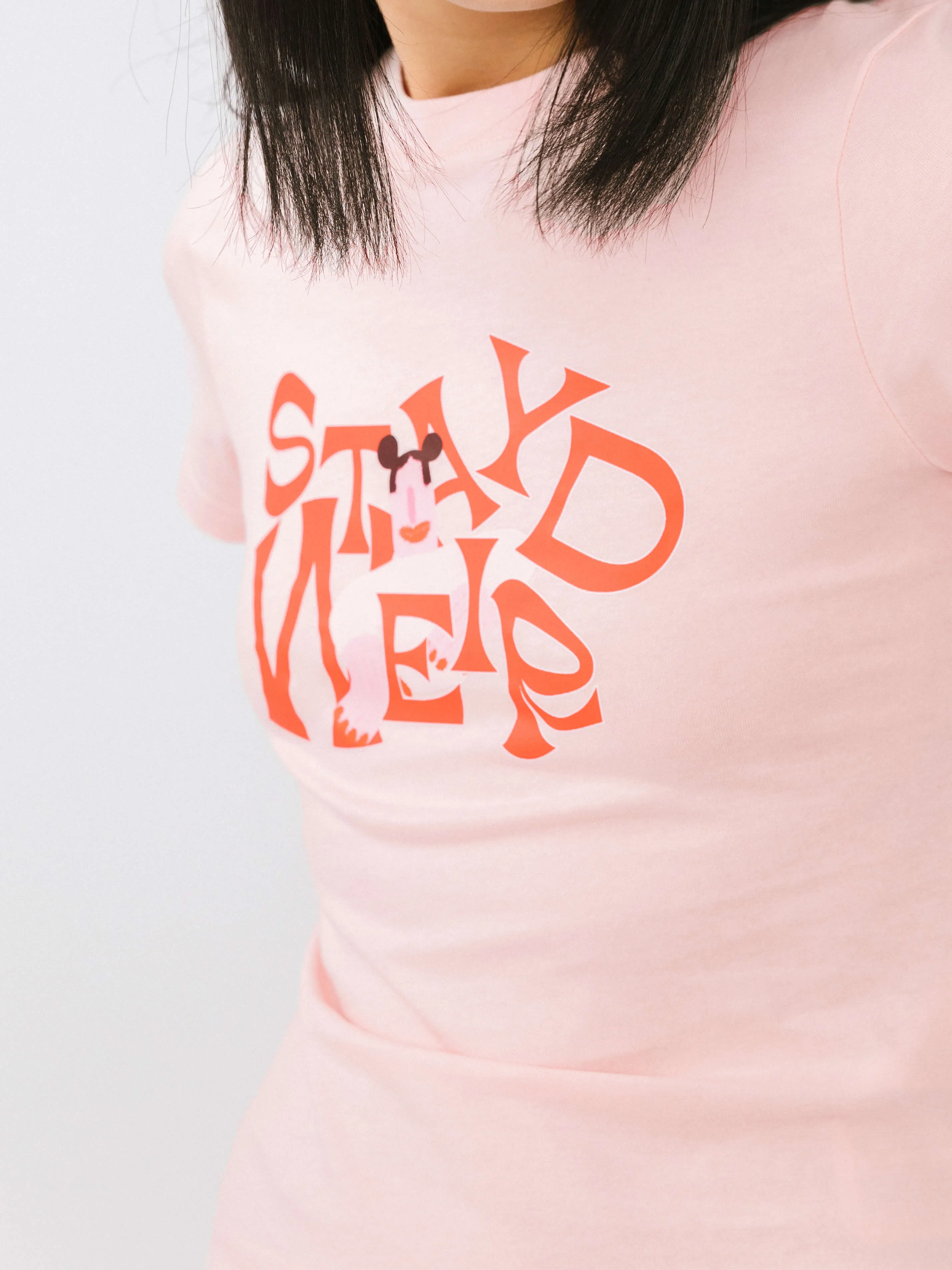 "Stay Weird" Printed T-Shirt
