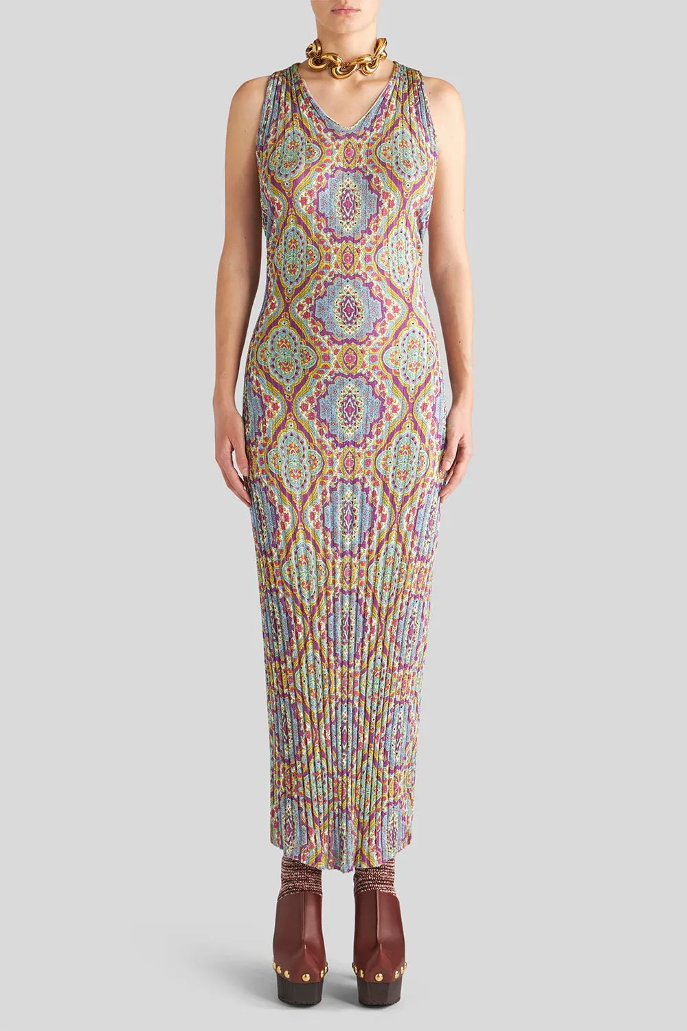 Reversible Printed Dress