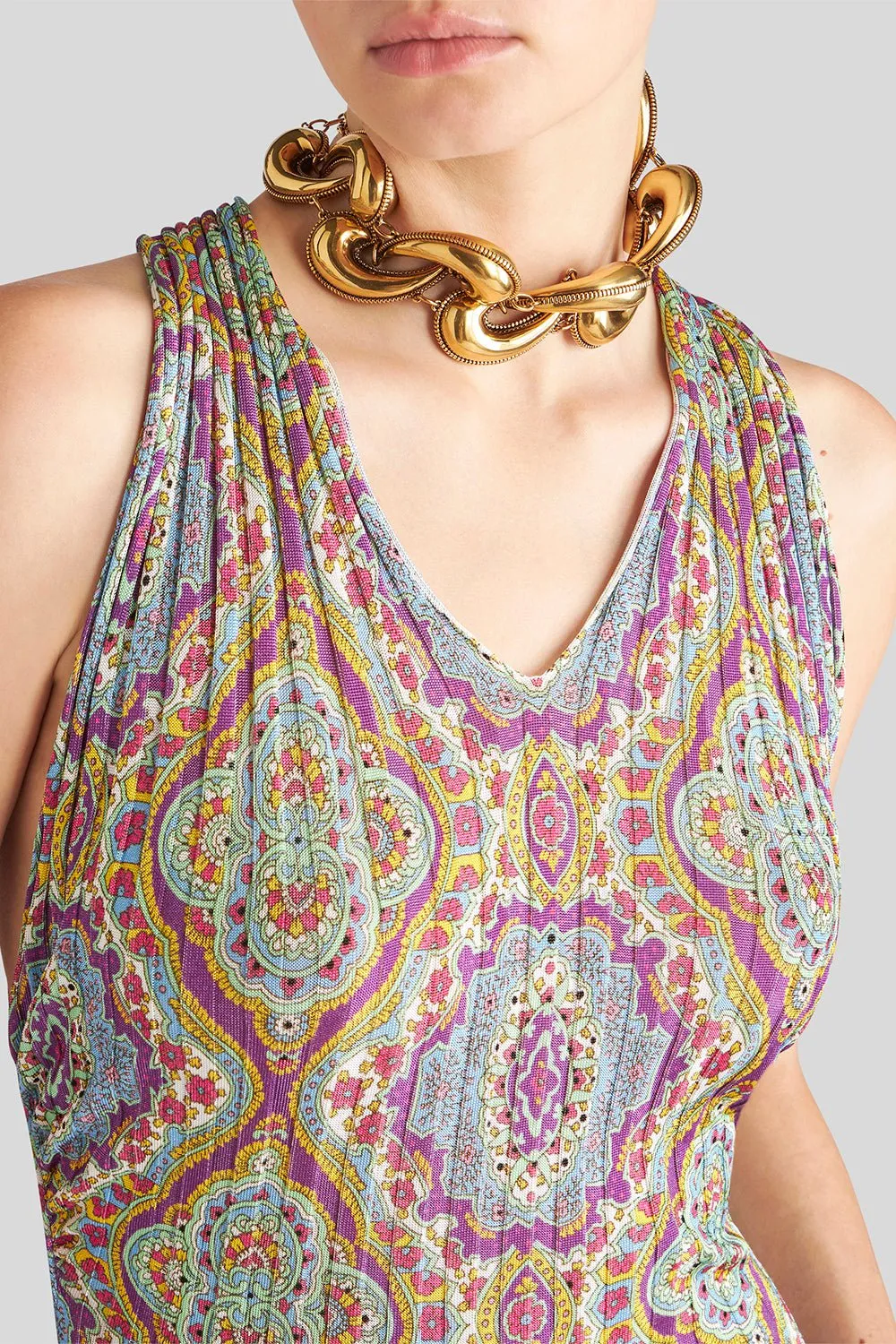 Reversible Printed Dress