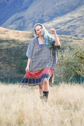 Sage Square Poncho