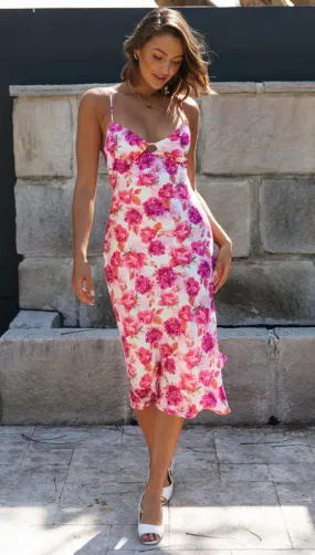 Sexy V Neck Slip Dress