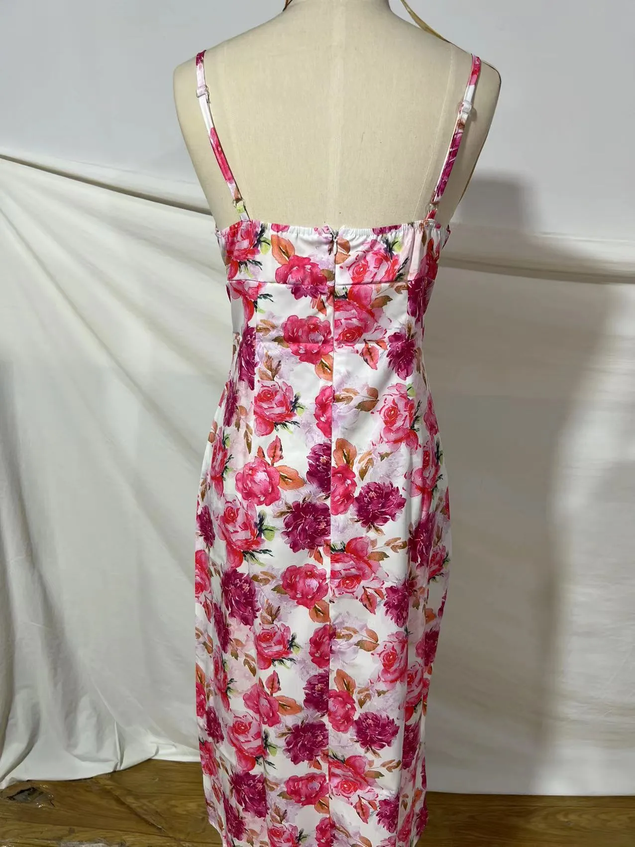 Sexy V Neck Slip Dress