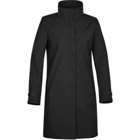 Stormtech Women's Black Lexington Bonded Overcoat