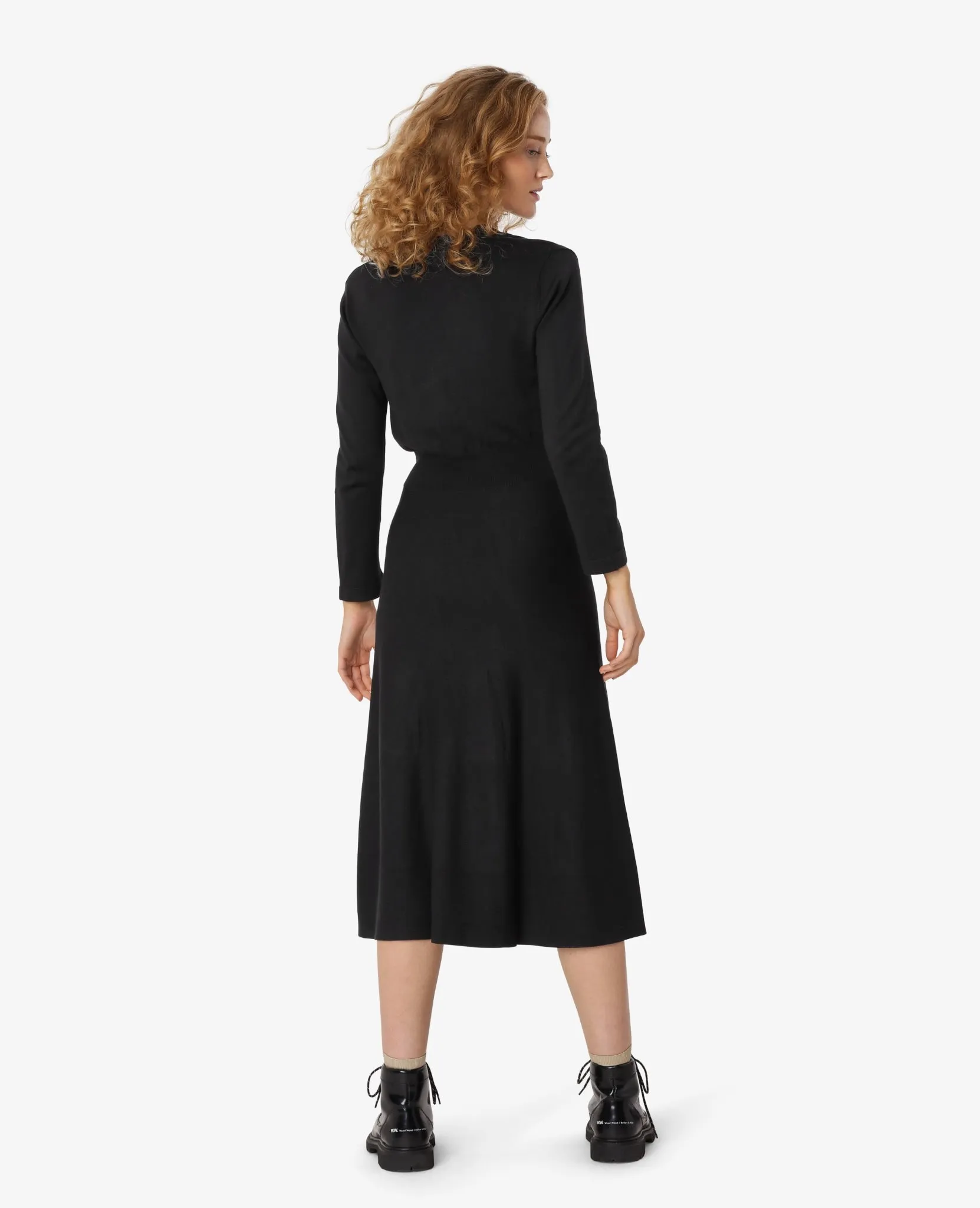 VISCOSE KNIT DRESS