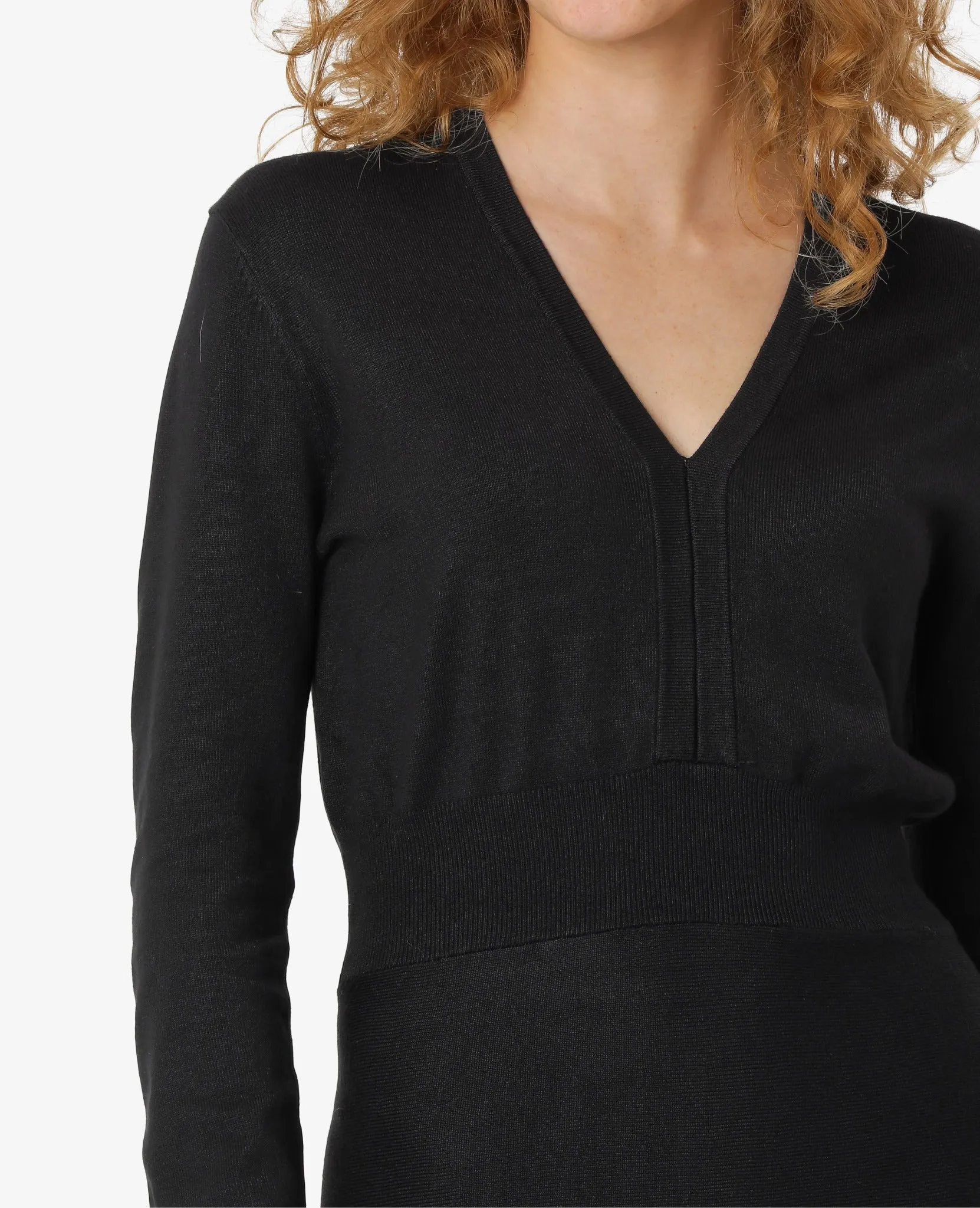 VISCOSE KNIT DRESS