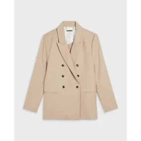 Women Wmf-Afon-Double Breasted Blazer - Natural