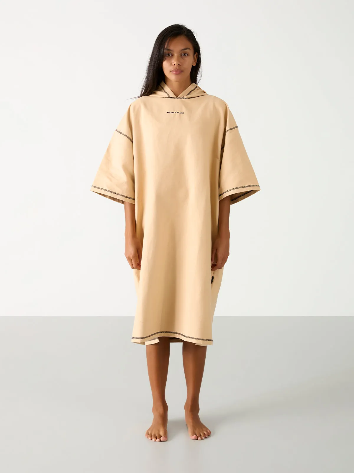 Women's Travel Poncho Towel | Tan